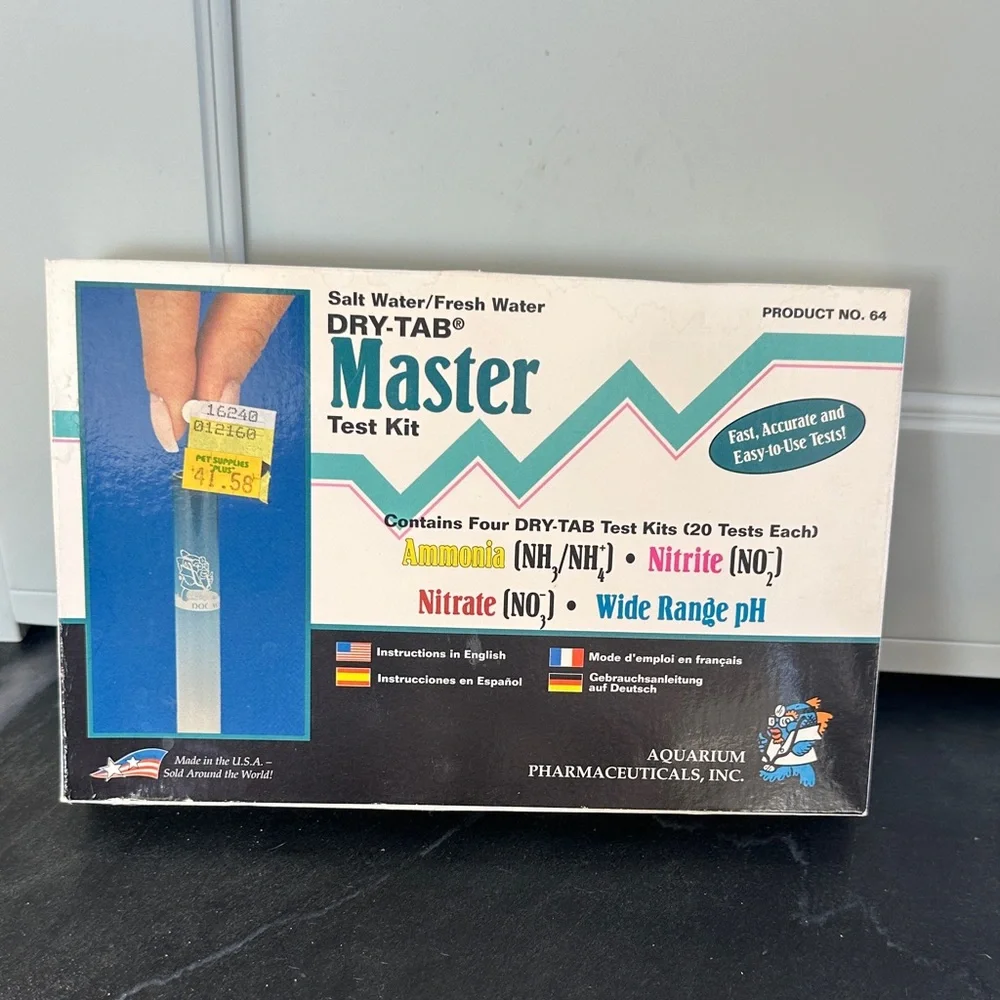 Aquarium Pharmaceuticals Master Test Kit